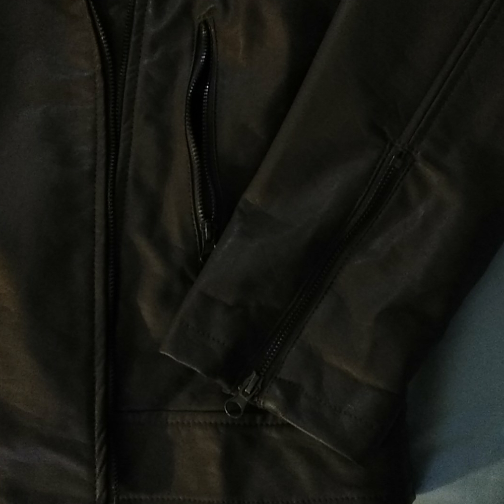 Faux Leather Jacket - Picture 3 of 6